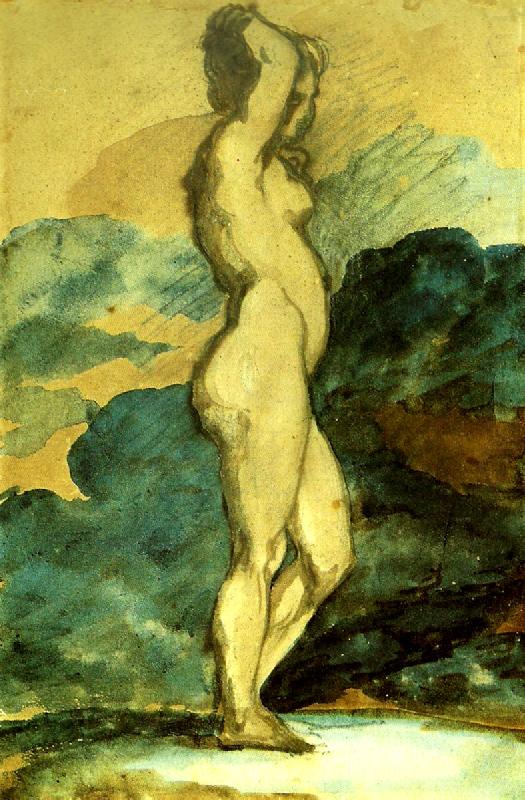 femme nue, Theodore   Gericault